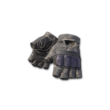 Camo fingerless shop gloves