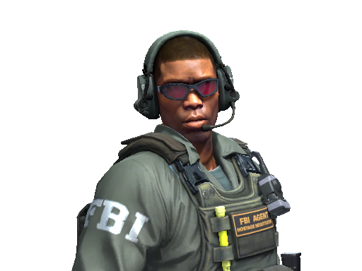 Imagem do premio da rifa - Markus Delrow | FBI HRT