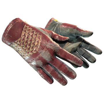 Battle store gloves red