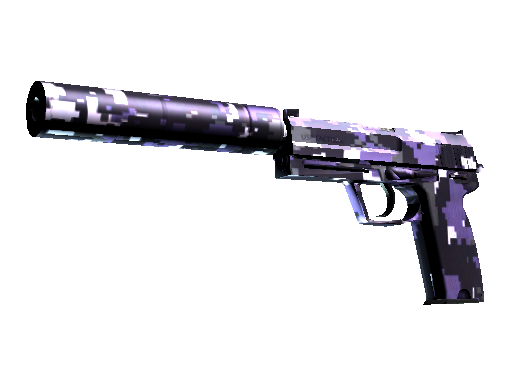 USP-S | Пиксельный камуфляж «Фиолетовый» - Коллекция Mirage 2021 CS:GO/CS 2