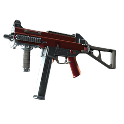 UMP-45 | Crimson Foil (Minimal Wear)