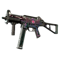 StatTrak™ UMP-45 | Neo-Noir (Battle-Scarred)