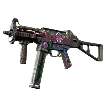 StatTrak™ UMP-45 | Neo-Noir (Battle-Scarred)