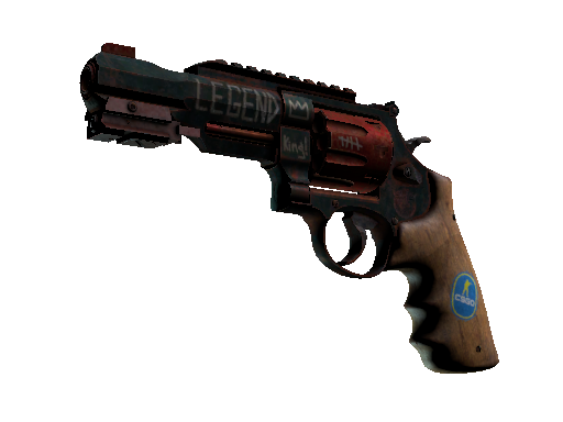 StatTrak™ R8 Revolver | Junk Yard (Battle-Scarred)