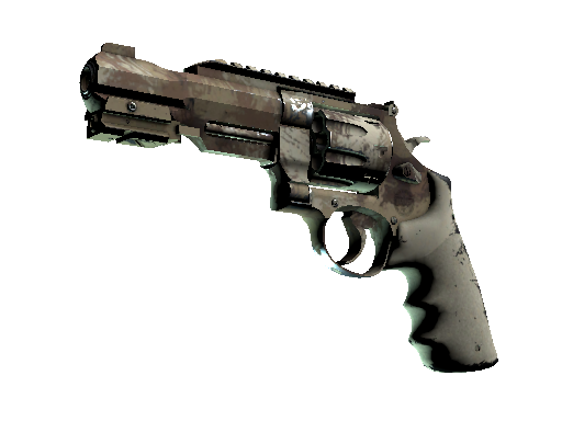 Souvenir R8 Revolver | Desert Brush (Well-Worn)