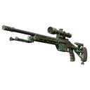 Souvenir SSG 08 | Jungle Dashed (Minimal Wear)