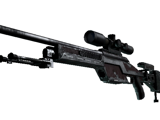 SSG 08 | Red Stone (Battle-Scarred)