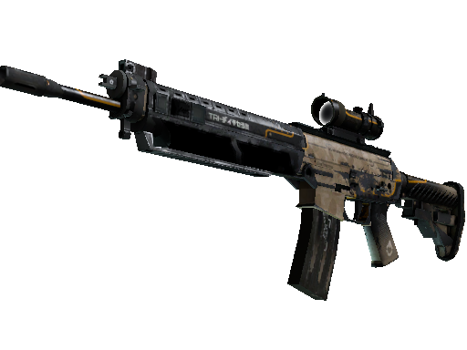 SG 553 | Triarch (Battle-Scarred)