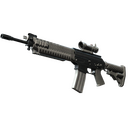 SG 553 | Damascus Steel (Battle-Scarred)
