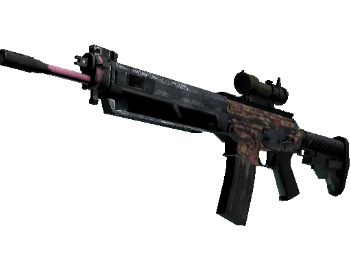 Souvenir SG 553 | Desert Blossom (Battle-Scarred)