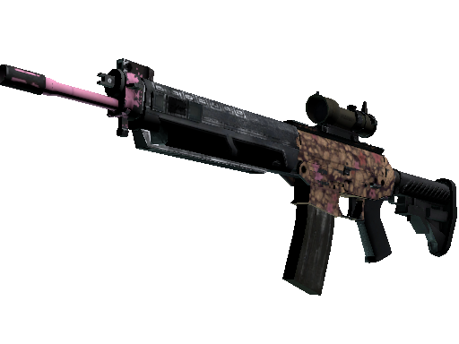 SG 553 | Desert Blossom (Field-Tested)