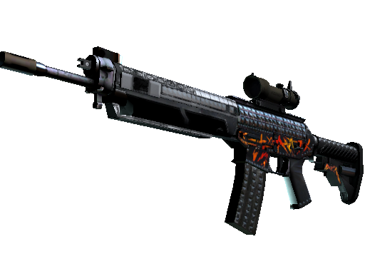 StatTrak™ SG 553 | Heavy Metal (Factory New)