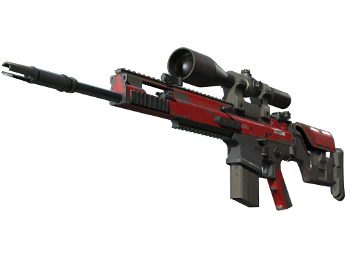 SCAR-20 | Crimson Web image