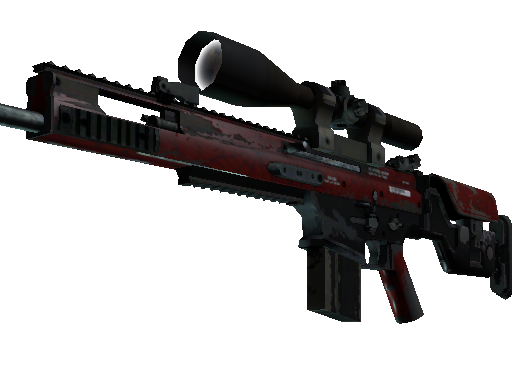 SCAR-20 | Crimson Web image