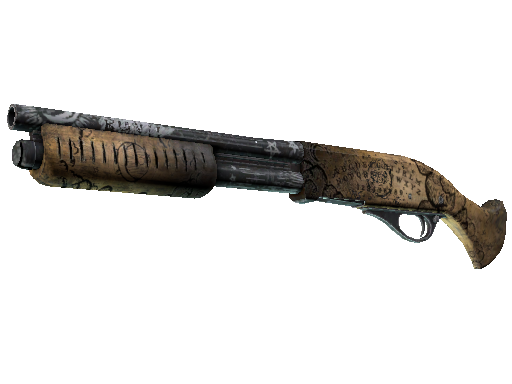 StatTrak™ Sawed-Off | Spirit Board (Well-Worn)