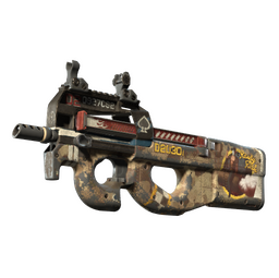 P90 | Randy Rush (Battle-Scarred)