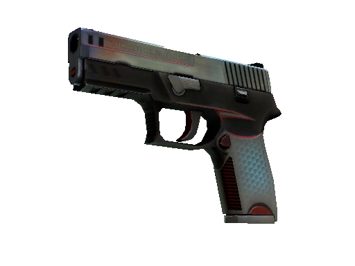 StatTrak™ P250 | Cyber Shell (Well-Worn)