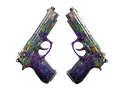 StatTrak™ Dual Berettas | Flora Carnivora (Battle-Scarred)