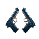 Dual Berettas | Cobalt Quartz (Field-Tested)