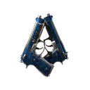 Dual Berettas | Cobalt Quartz (Field-Tested)