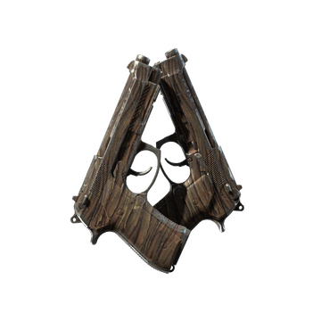 Dual Berettas | Drift Wood (Well-Worn)