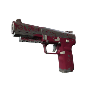 Five-SeveN | Crimson Blossom (Well-Worn)