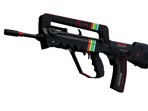 StatTrak™ FAMAS | ZX Spectron (Well-Worn)