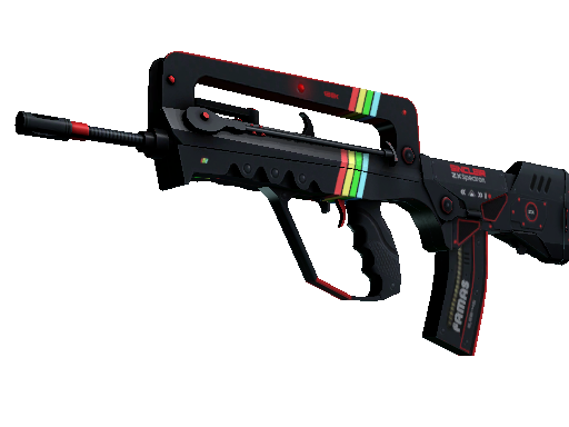 StatTrak™ FAMAS | ZX Spectron (Minimal Wear)