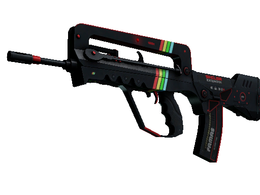 FAMAS | ZX Spectron (Battle-Scarred)