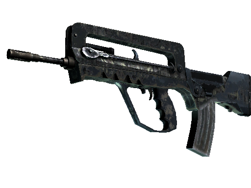 FAMAS | Faulty Wiring (Battle-Scarred)