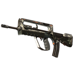 Souvenir FAMAS | 2A2F (Battle-Scarred)