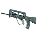 FAMAS | Cyanospatter (Field-Tested)