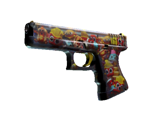 StatTrak™ Glock-18 | Snack Attack (Well-Worn)