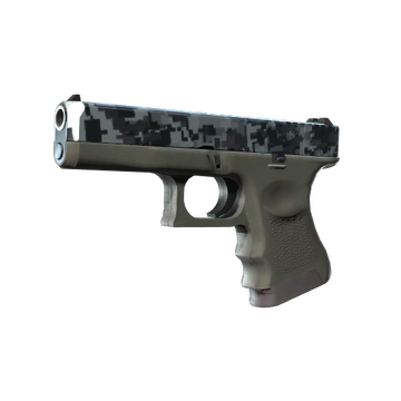 Glock-18 | Steel Disruption (Minimal Wear)