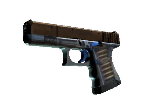 Glock-18 | Clear Polymer (Battle-Scarred)