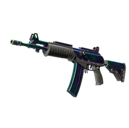 Galil AR | Rainbow Spoon (Battle-Scarred)