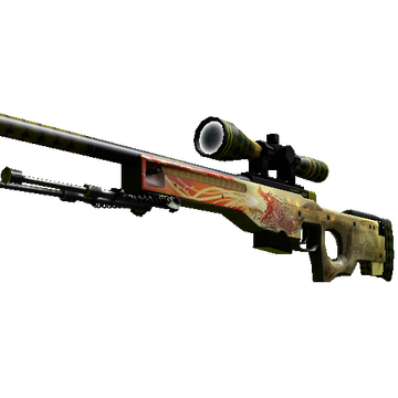 Поздравительная открытка CS GO Dragon lore