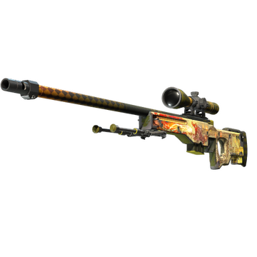 AWP | Dragon Lore (Well-Worn)