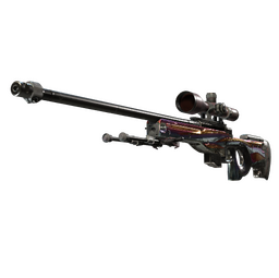 StatTrak™ AWP | Chrome Cannon (Well-Worn)