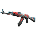 StatTrak™ AK-47 | Point Disarray (Well-Worn)