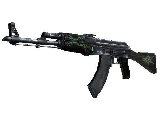 AK-47 | Emerald Pinstripe (Battle-Scarred)