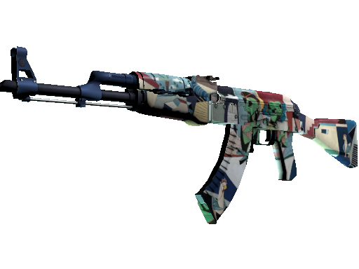 StatTrak™ AK-47 | Leet Museo (Well-Worn)