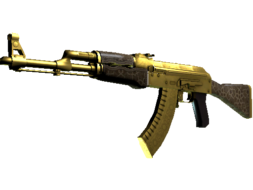 Souvenir AK-47 | Gold Arabesque (Field-Tested)