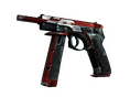 StatTrak™ CZ75-Auto | Red Astor (Battle-Scarred)