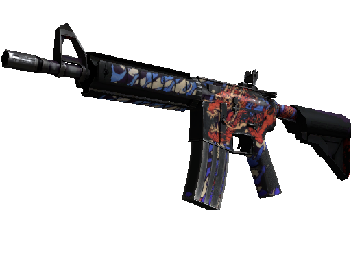 M4A4 | 龍王 (Dragon King) (Battle-Scarred)