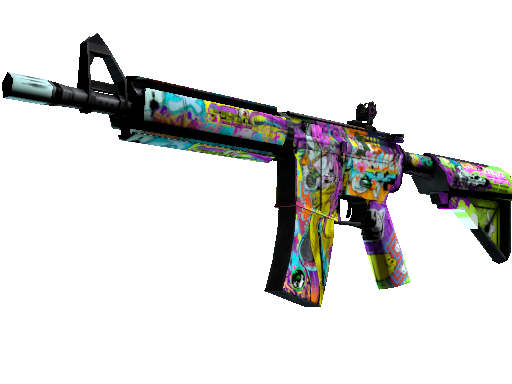 M4A4 | In Living Color (Minimal Wear)