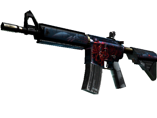 M4A4 | Spider Lily (Battle-Scarred)