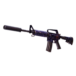 M4A1-S | Black Lotus (Battle-Scarred)