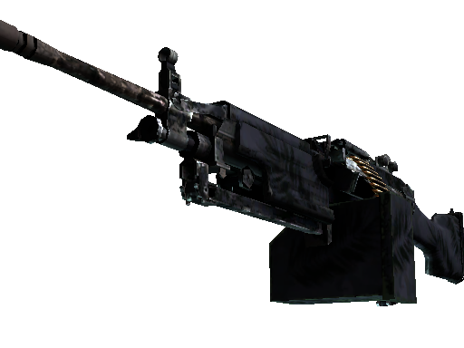 Souvenir M249 | Midnight Palm (Well-Worn)