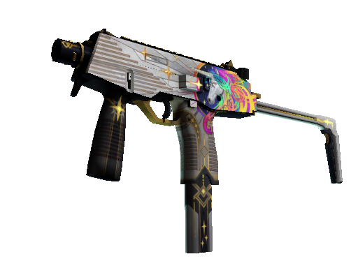 MP9 | Starlight Protector (Well-Worn)